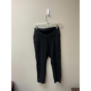 Colorfulkoala Black High Waisted Yoga Pants (L)